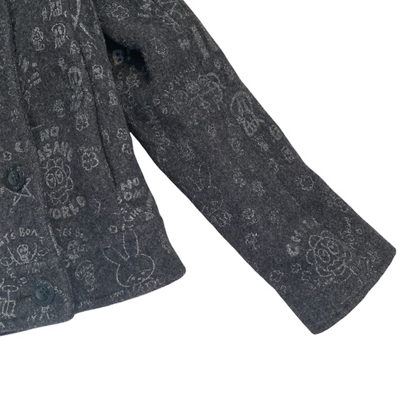 Hysteric Glamour Fitted Pea Coat - Picture 3 of 4